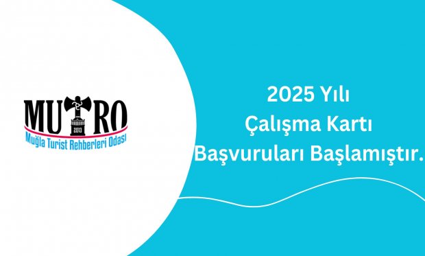 2025 Yılı Çalışma Kartı Başvuruları